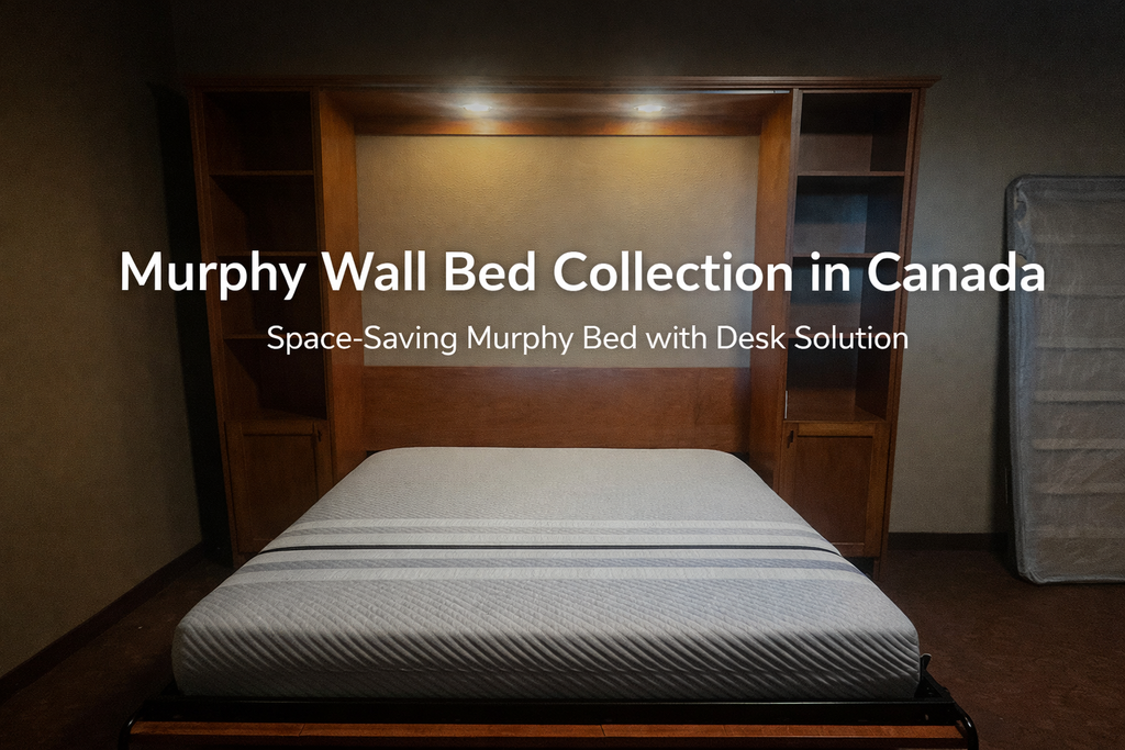 Murphy Wall Bed Collection in Canada | Space-Saving murphy Bed with Desk Solution