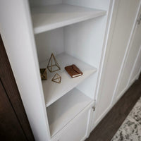 Douglas Queen Murphy Bed with One Side Cabinet