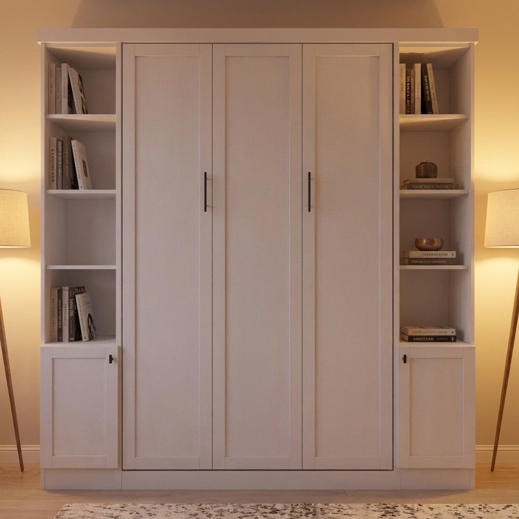 Ready-to-Ship Murphy bed installed in a finished room