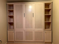 Douglas Queen Murphy Bed with Two Side Cabinets