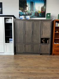Douglas Queen Murphy Bed with Two Side Cabinets